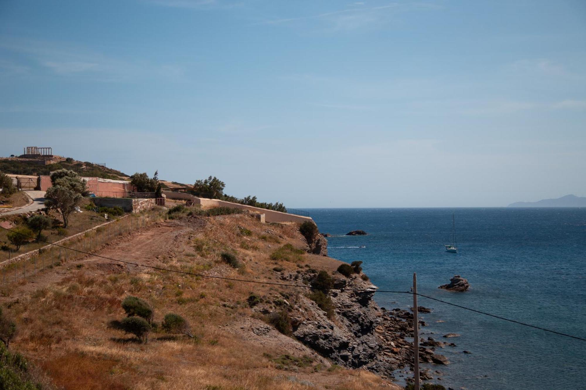 Poseidon Apartments And Villas By The Sea Sounion Exterior foto